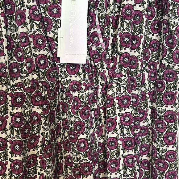 BCBG Print Wrap Dress-size XL-NWT - Picture 6 of 10